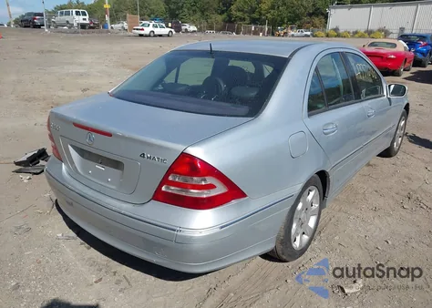 2006 Mercedes-Benz C 280 Luxury 4Matic z USA, uszkodzony, nr VIN WDBRF92H96F793008
